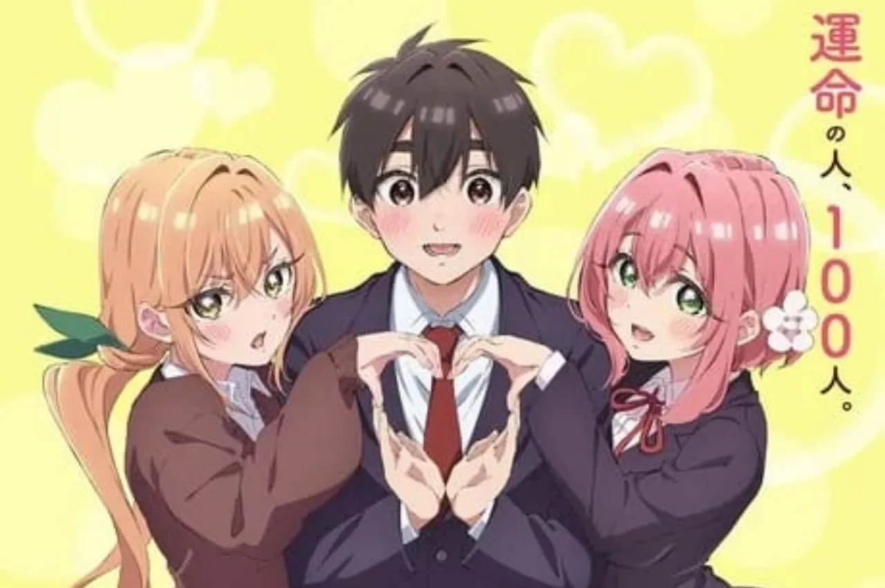 Manga Kimi no koto ga Dai Dai Dai Dai Daisuki na 100-nin no Kanojo Mendapatkan Anime TV