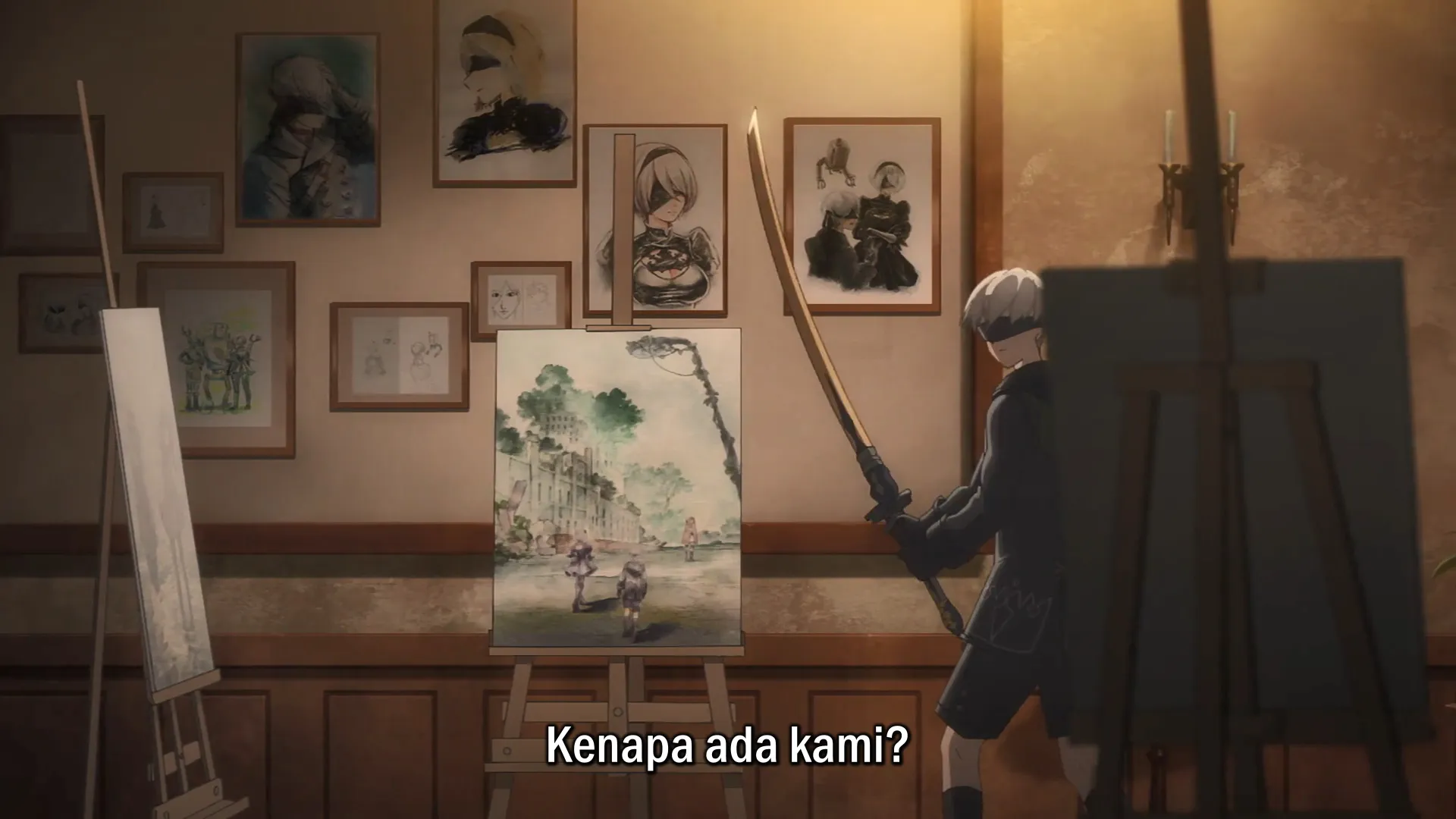 Kesan Episode 8 NieR:Automata Ver1.1a - Semakin Banyak Pertanyaan!