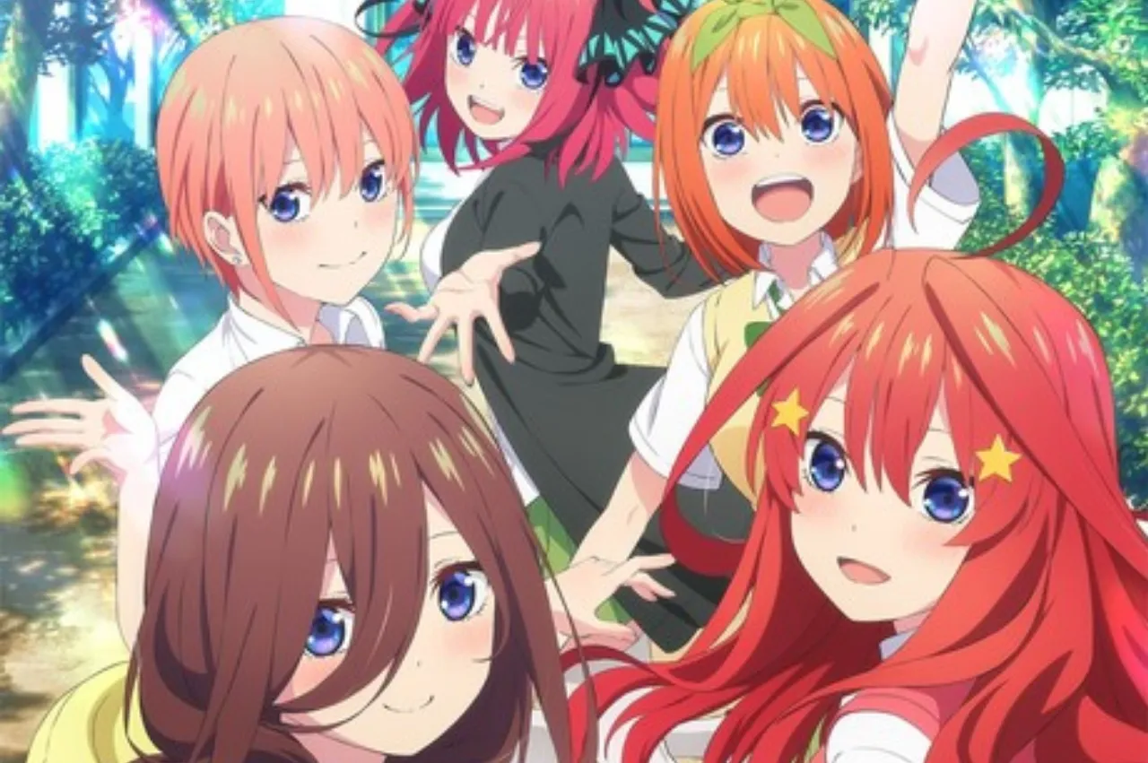 Anime Spesial Baru Gotōbun no Hanayome∽ Akan Mulai Tayang pada Musim Panas 2023