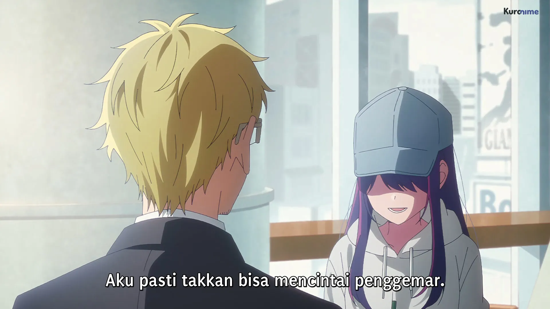 Kesan Oshi no Ko Episode 1 - Pencarian Arti Cinta yang Berujung Karma