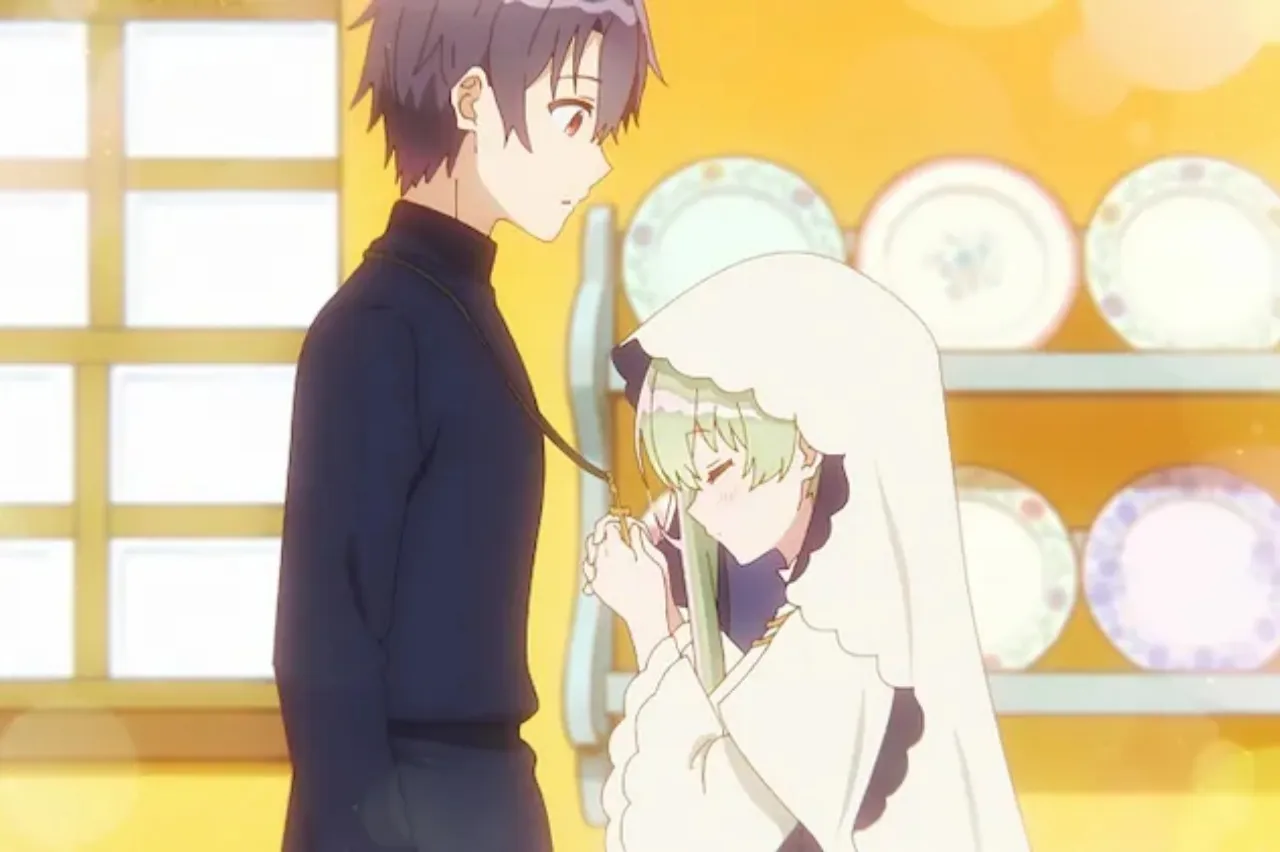 Anime Shiro Seijo to Kuro Bokushi Sudah Mengungkapkan Tanggal Tayangnya