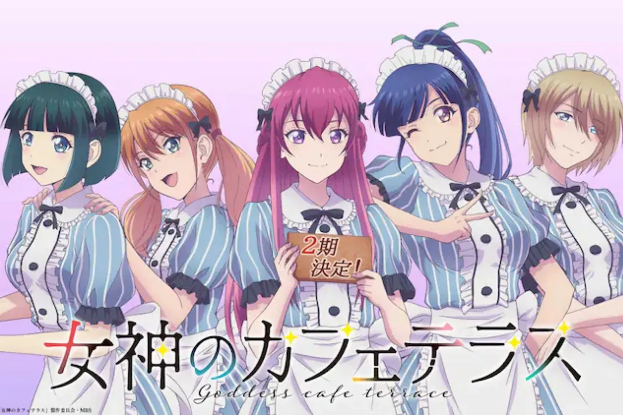 Anime Megami no Café Terrace Mendapatkan Season 2 untuk Tahun 2024