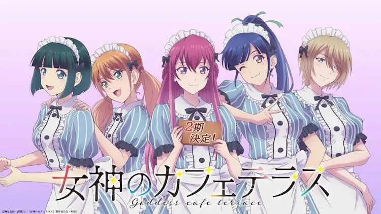 Anime Megami no Café Terrace Mendapatkan Season 2 untuk Tahun 2024