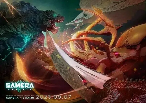 Anime Gamera -Rebirth- Sudah Mengungkapkan Artis Lagu Tema dan Tanggal Debutnya di Netflix