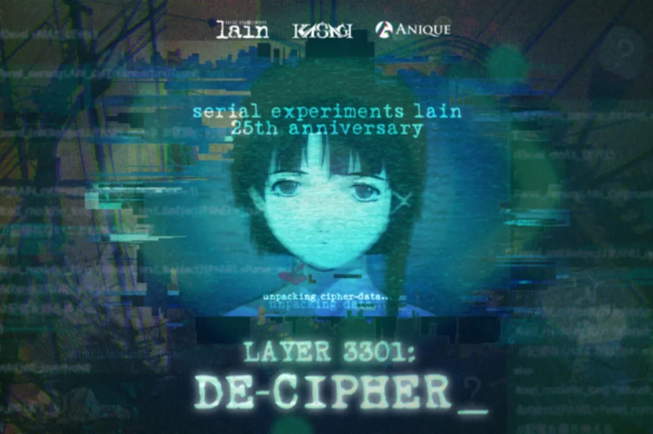 Anime Serial Experiments Lain Rayakan Ultah Ke-25 dengan Game Baru