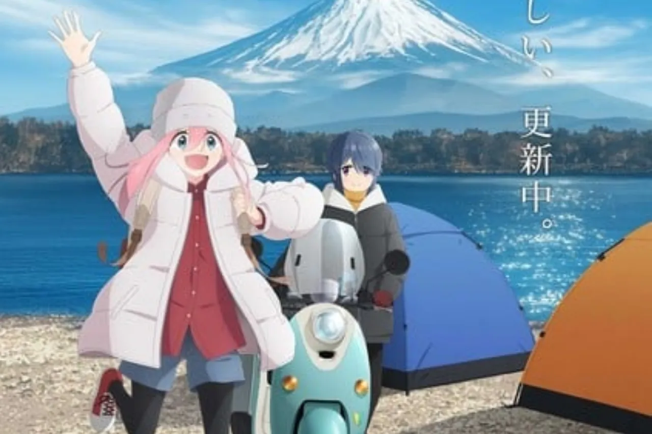 Anime Yurucamp Season 3 Akan Tayang Perdana pada Tahun 2024