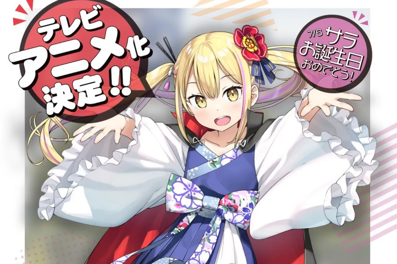 Novel Henjin no Salad Bowl Mendapatkan Anime TV
