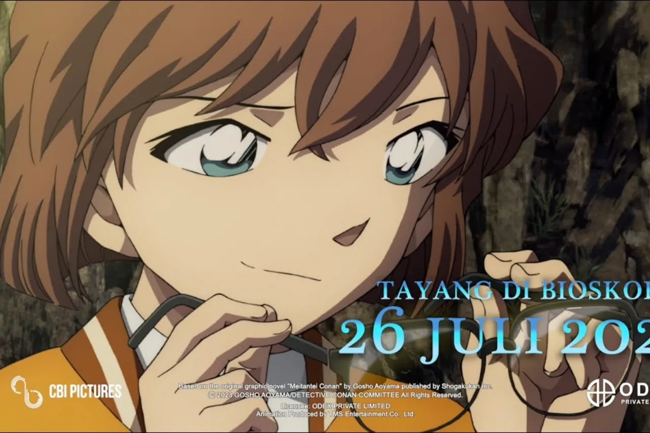 Film Anime Detective Conan: Kurogane no Submarine Akan Ditayangkan di Bioskop Indonesia pada 26 Juli 2023