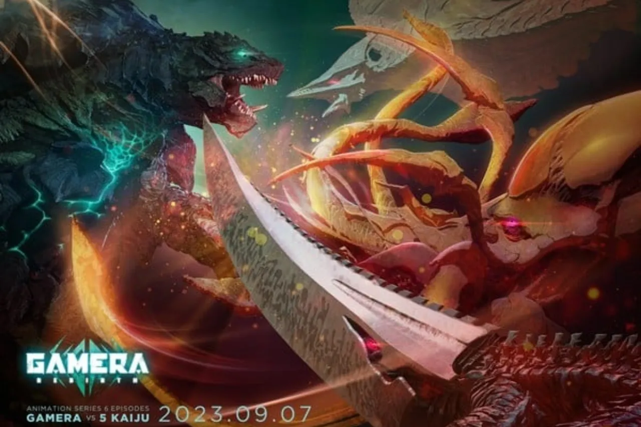 Anime Gamera -Rebirth- Sudah Mengungkapkan Artis Lagu Tema dan Tanggal Debutnya di Netflix