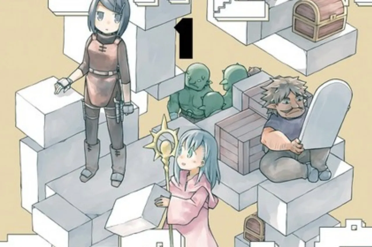 Manga Dungeon no Naka no Hito Mendapatkan Adaptasi Anime TV