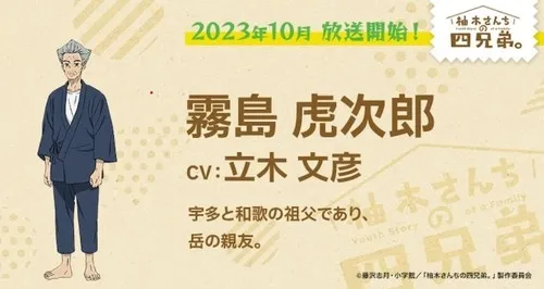 Anime TV Yuzuki-san Chi no Yon-Kyōdai Sudah Mengungkapkan Tanggal Tayangnya