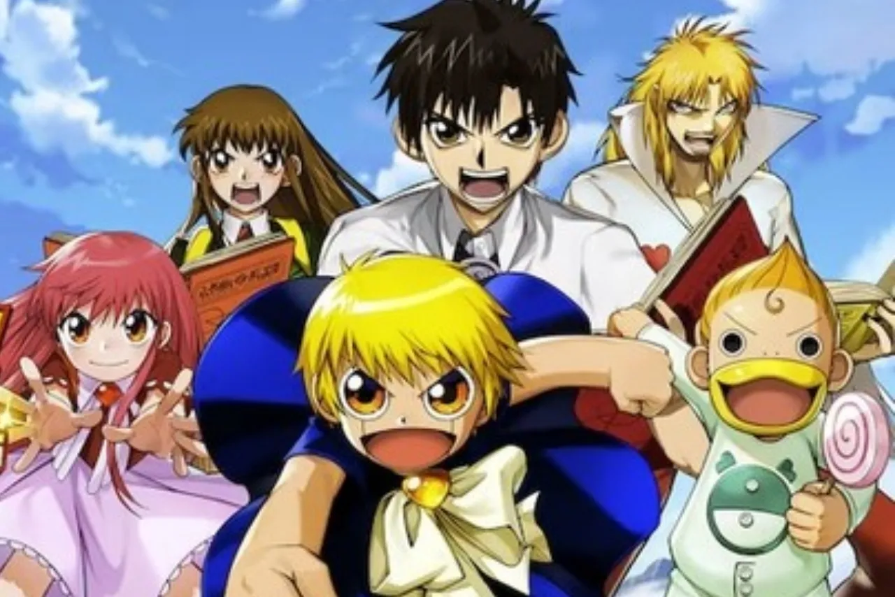 Manga Konjiki no Gash Bell!! Mendapatkan RPG Smartphone
