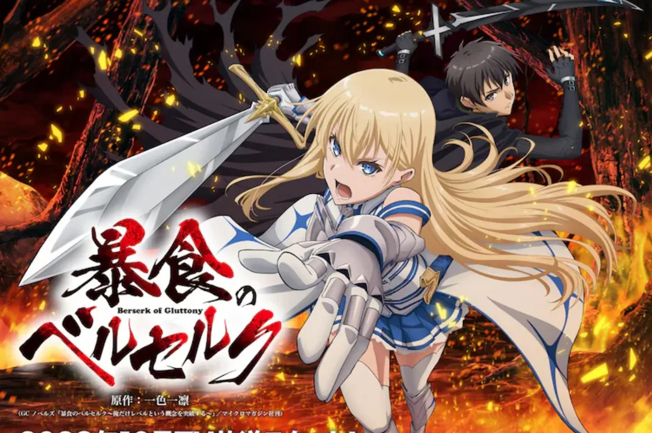 Tanggal Tayang Anime Bōshoku no Berserk Sudah Diumumkan
