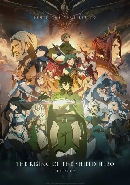 Anime Tate no Yūsha no Nariagari Season 3 Akan Mulai Tayang pada 6 Oktober 2023