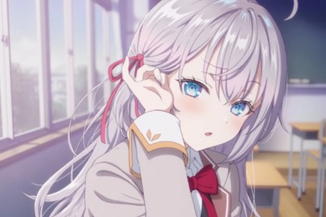 Anime Tokidoki Bosotto Russia-go de Dereru Tonari no Alya-san Ungkap Staf Utama dan Seiyuu Lainnya