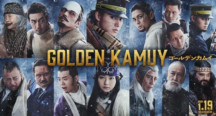 Film Live-Action Golden Kamuy Ungkap Trailer, Visual, Pemeran, Staf, dan Tanggal Tayang
