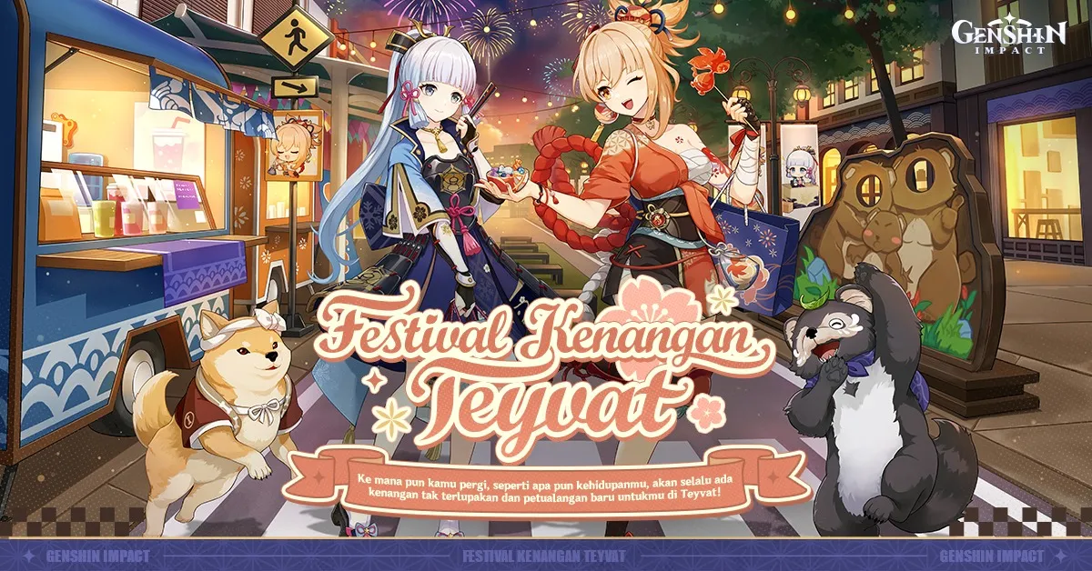 Genshin Impact Akan Adakan ‘Festival Kenangan Teyvat’ untuk Fans di Indonesia