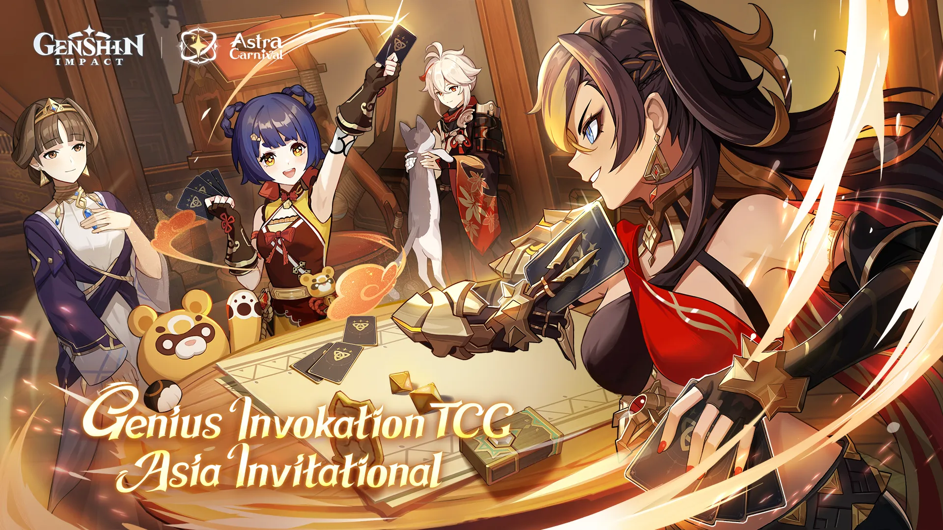 Tonton Turnamen Undangan Genius Invokation TCG Genshin Impact Pertama di Asia Pada Tanggal 11 Januari - 21 Januari
