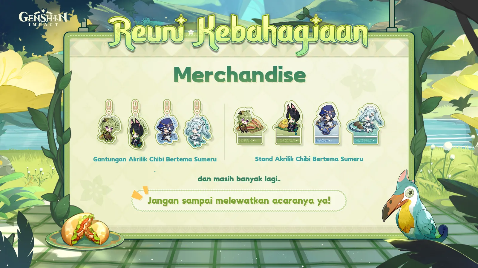 HoYoverse dengan Genshin Impact Akan Sumbangkan Penjualan Merchandise dan 100 Juta Rupiah